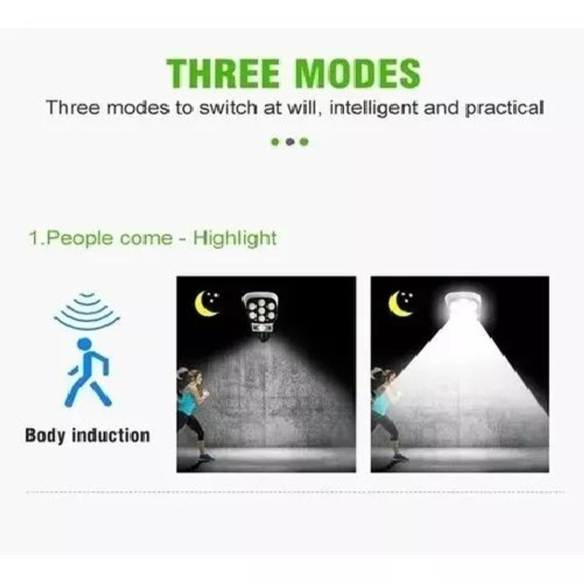 Foco Solar Tipo Camara Sensor De Movimiento + Control Remoto 4