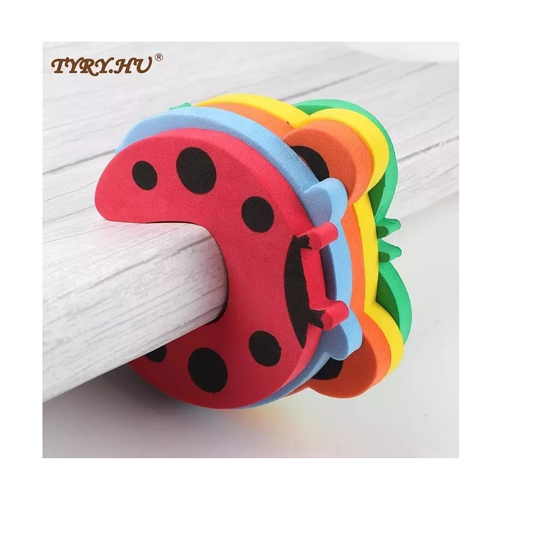 Pack 6 Protectores De Puerta Seguridad Niños 3