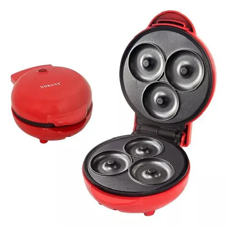 Maquina Para 3 Mini Donas Postres Donuts Antiadherente 1