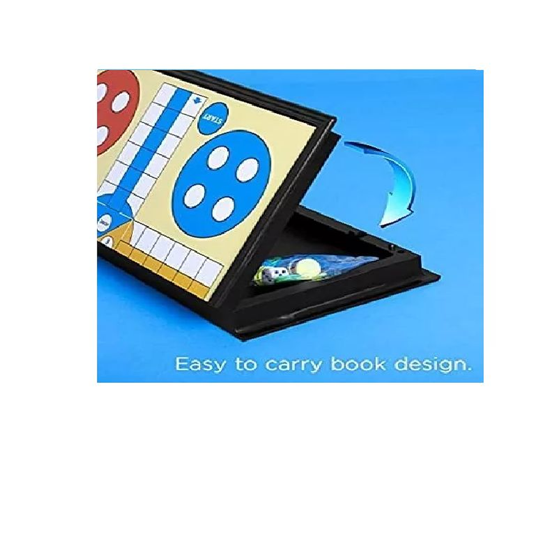 Ludo Juego Magnético 18x18cm Diversión Niños 1