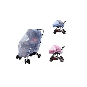 Malla Mosquitera Coches Bebé Seguridad  Azul