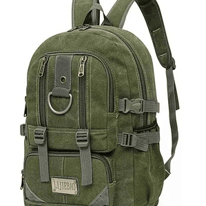 Mochila Military Camuflada Casual Verde