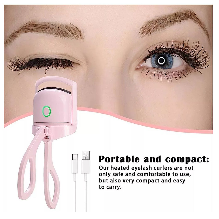 Rizador De Pestañas Eléctrico Elegante Carga Usb 1