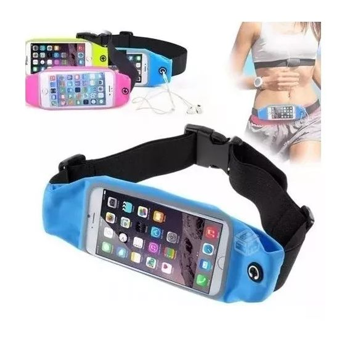 Banano Touch Cinturón Deportivo Celular Running Elasticado 2