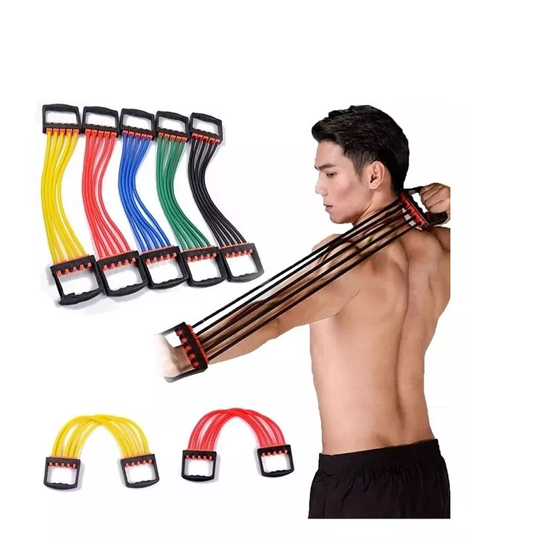 Banda Elástica Para Ejercicios Brazos Espalda Resistencia 1