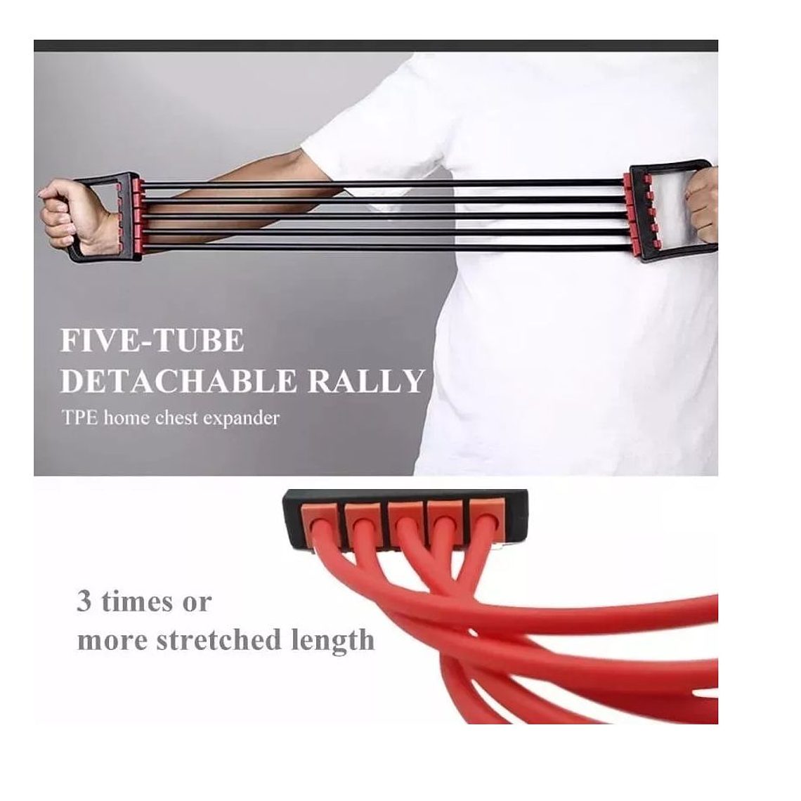 Banda Elástica Para Ejercicios Brazos Espalda Resistencia 2