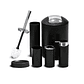 Set Juego De Baño Elegante 6 Piezas Negro - Miniatura 2