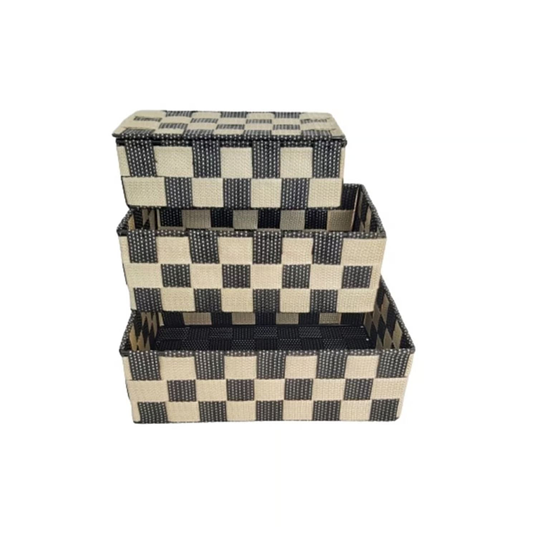 Set 3 Cajas Organizador Baño Cocina Closet Maquillaje Escritorio 6