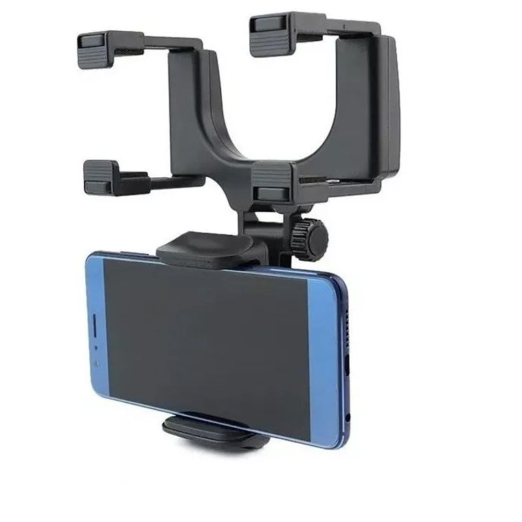 Soporte Porta Celular Para Espejo Retrovisor Universal 1