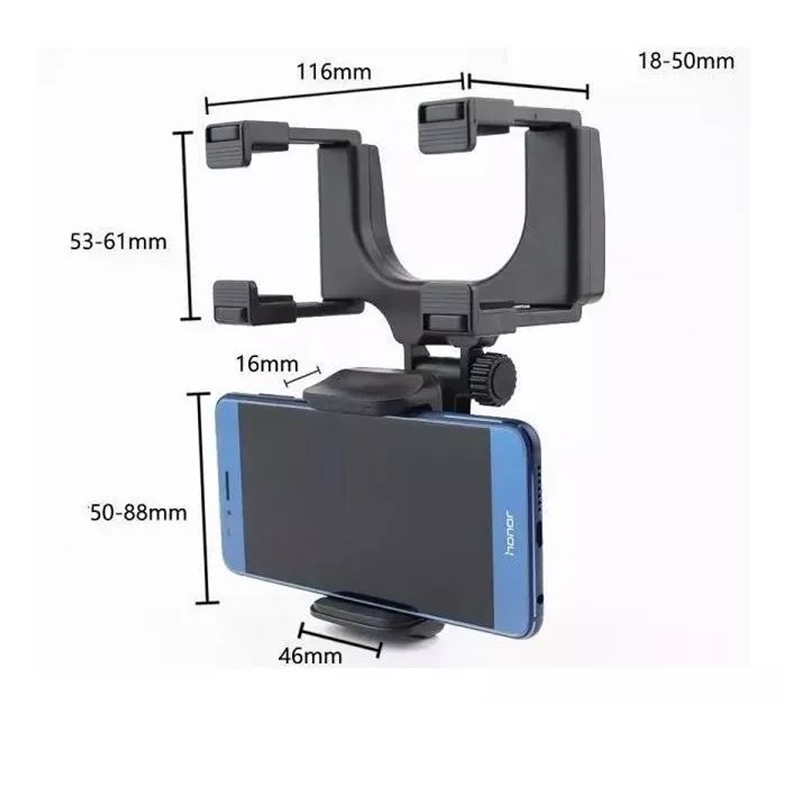 Soporte Porta Celular Para Espejo Retrovisor Universal 2