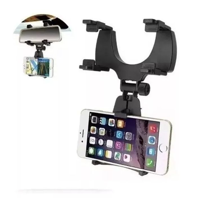 Soporte Porta Celular Para Espejo Retrovisor Universal 5