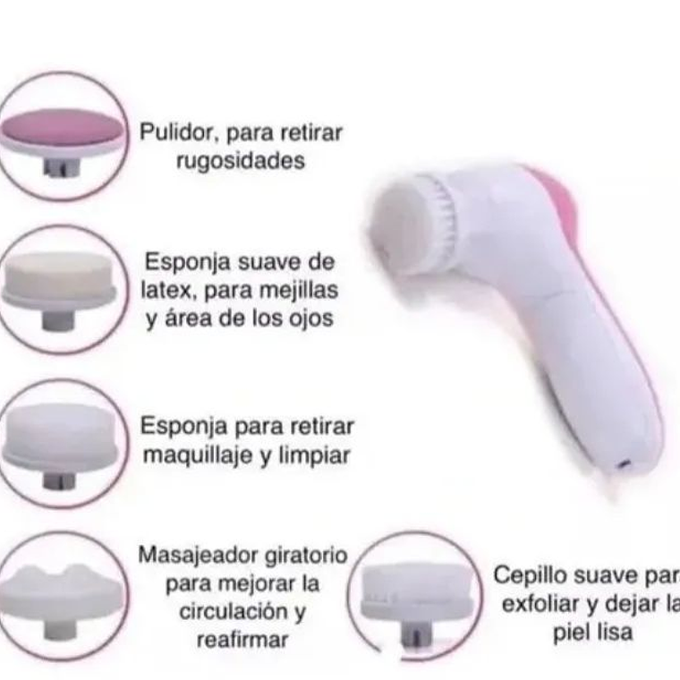Limpiador Y Masajeador Facial 5 En 1 2