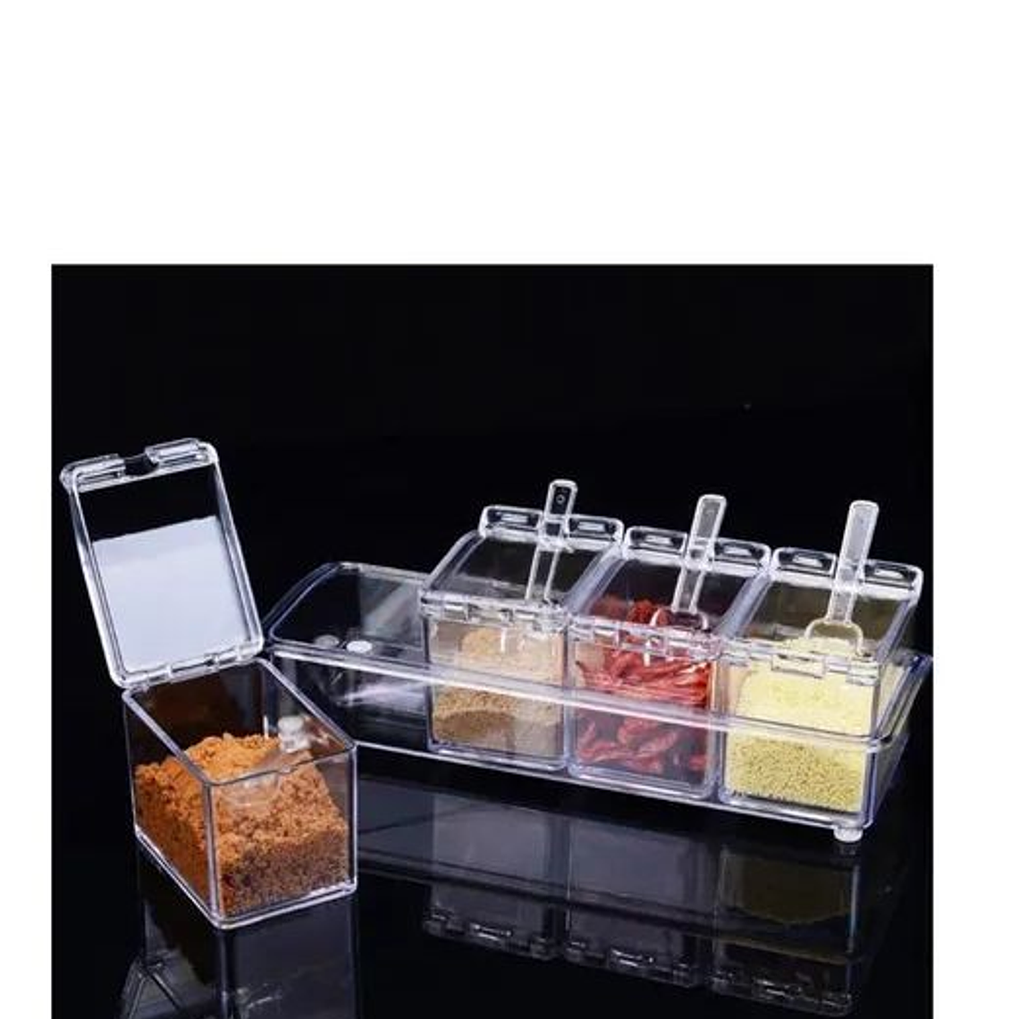 Especieros Frascos Condimentos Cocina 3