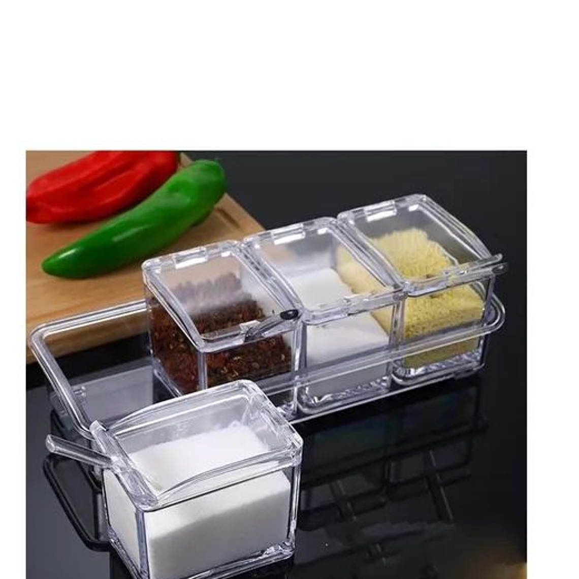 Especieros Frascos Condimentos Cocina 4