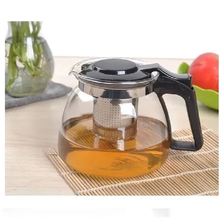 Infusor De Te Tetera De Vidrio 900 Ml 3