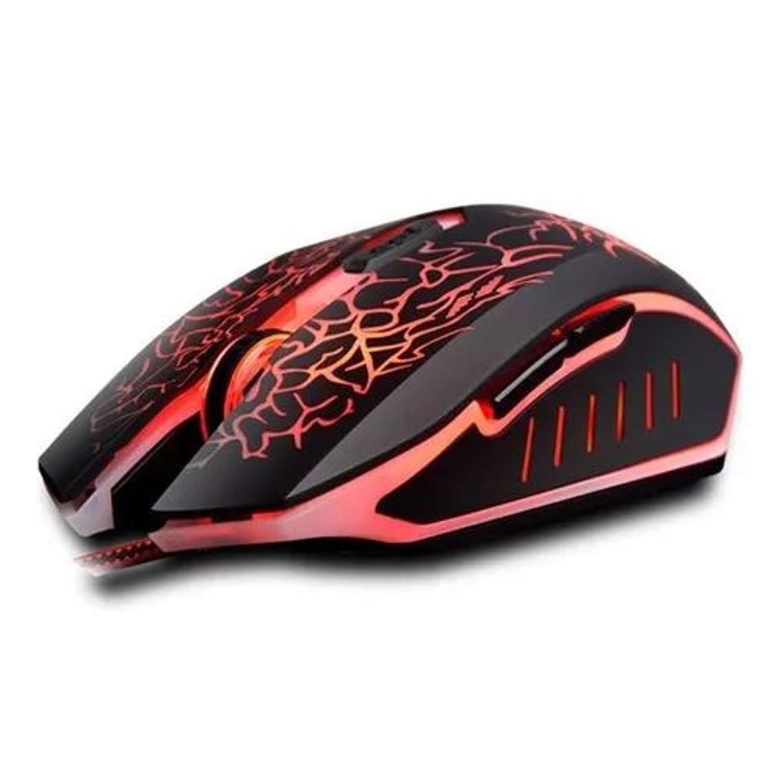 Mouse Gamer Con Luz Led 6 Botones 3