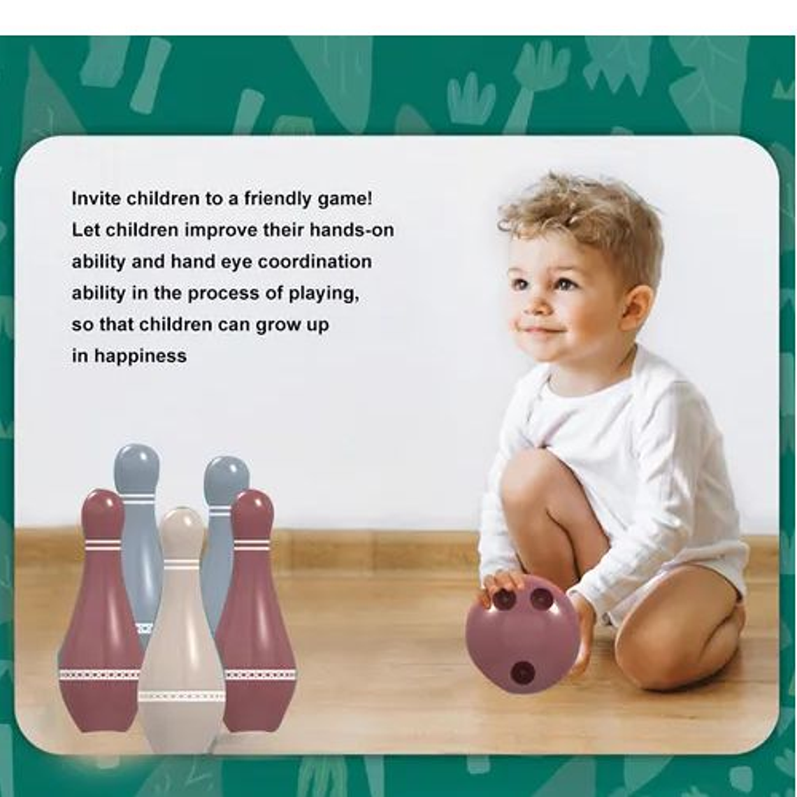 Juego Para Niños Bowling Pins Games 2