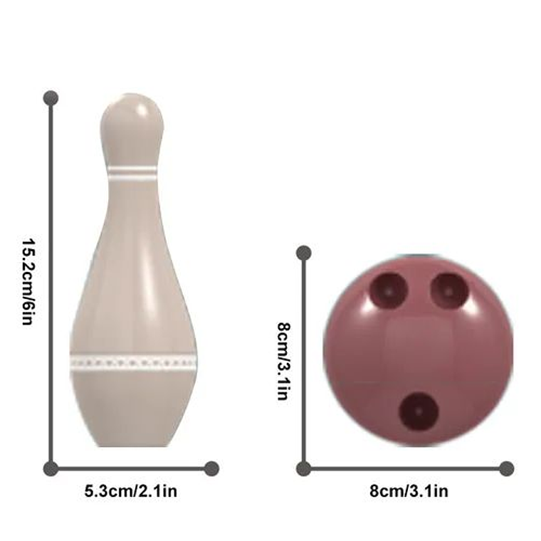 Juego Para Niños Bowling Pins Games 5