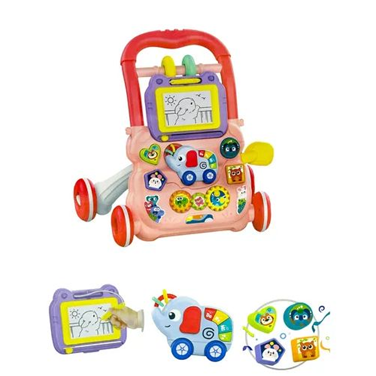 Caminador Andadera Bebé Musical Elefante 3
