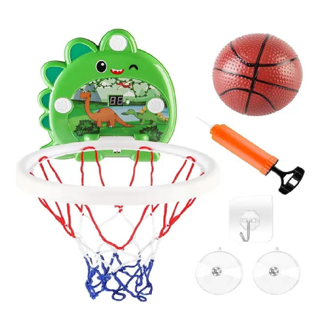 Mini Aro De Basketball Juguete Kit Interior De Casa Niños 1