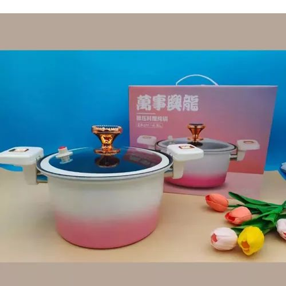 Olla De Micro Presión Multifuncional 4.5 Litros 4