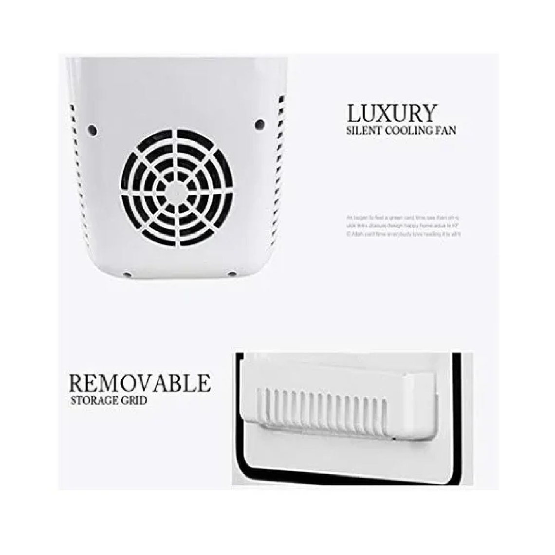 Mini Refrigerador Eléctrico Portátil Para Automóvil O Hogar 3