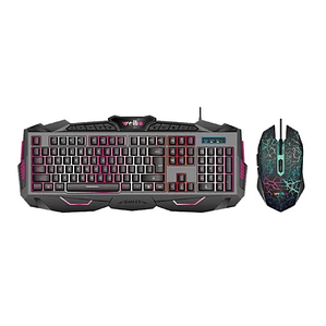 Kit Teclado Mouse Gamer Les Usb Alambrico