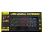 Teclado Gamer Mecánico Redragon Retroiluminado RGB  Negro - Miniatura 2