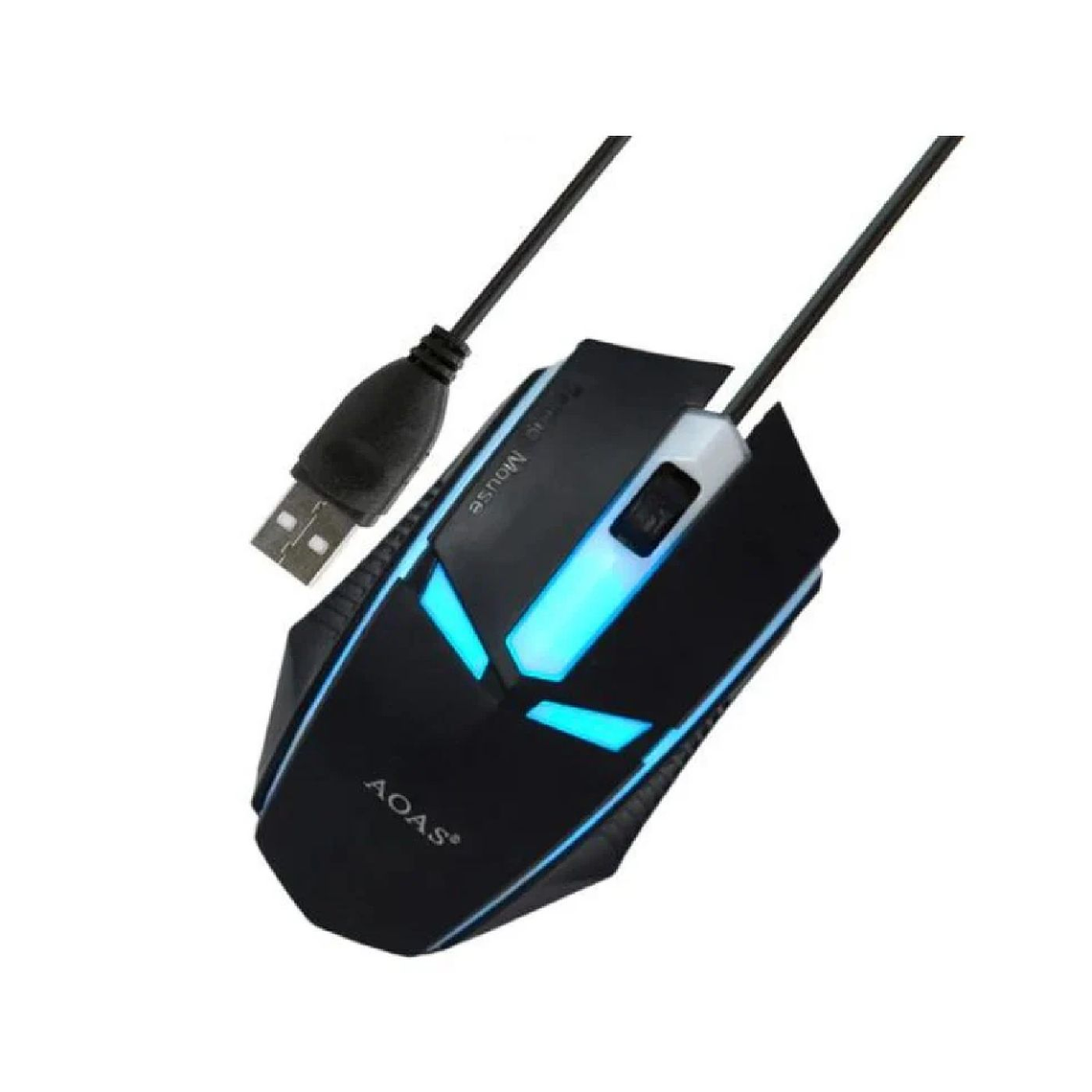KIT GAMER TECLADO Y MOUSE LED AOAS M1500 4