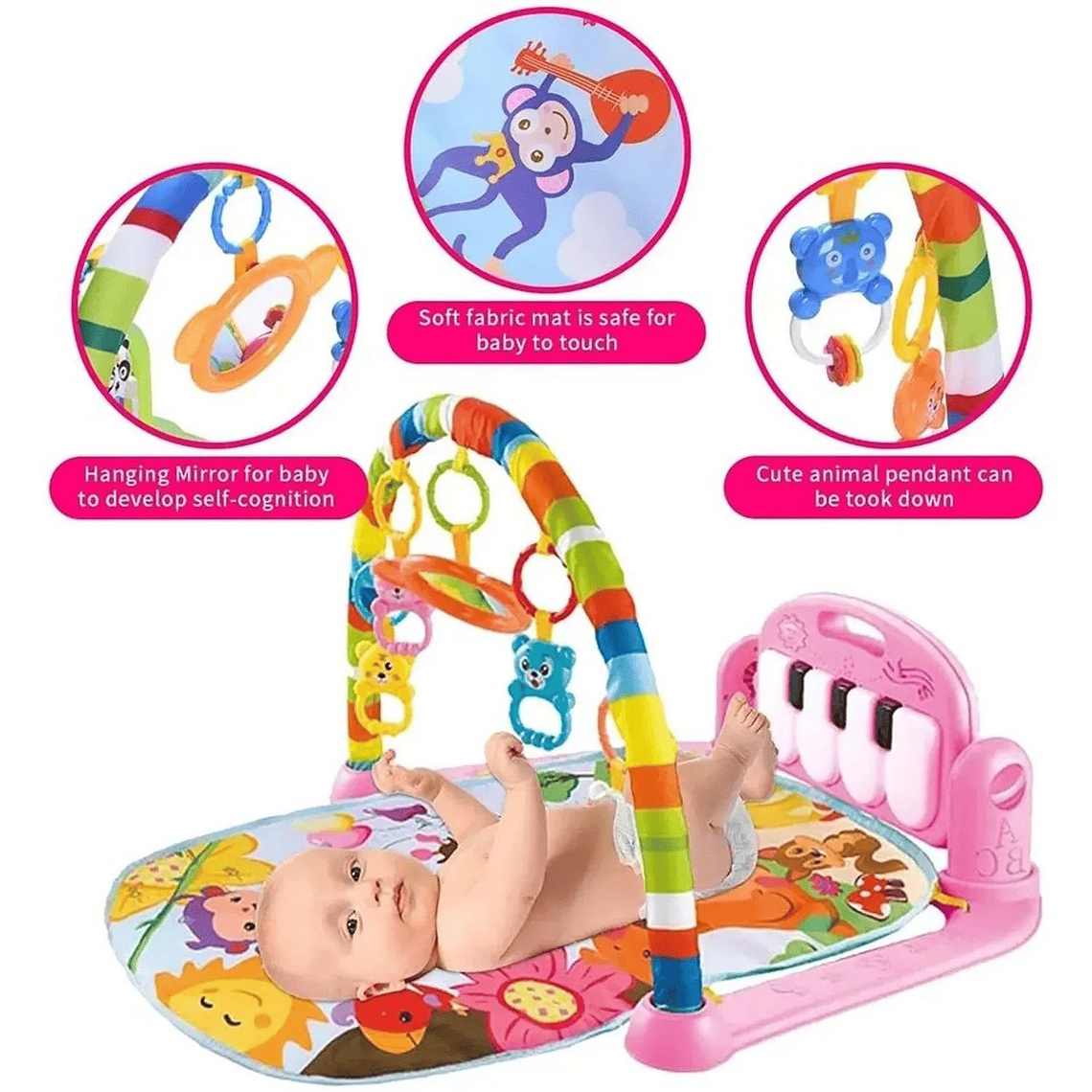 Gimnasio Con Piano Para Bebe 4