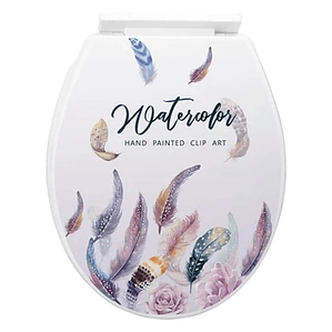 Tapa de Inodoro Baño WC Asiento enjoy life