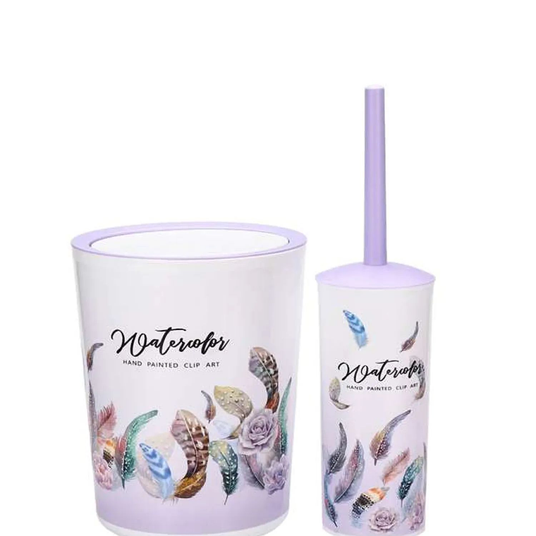 Set Juego De Baño 6 Piezas Accesorios Elegante 2