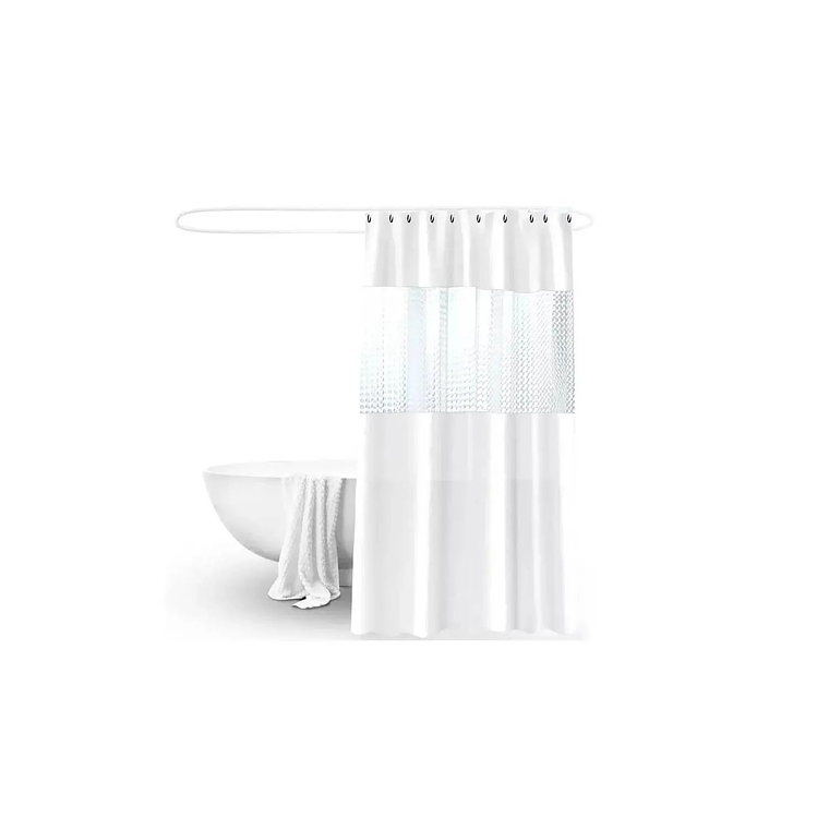 SET DE BAÑO COMBO ELEGANTE BLANCO 9 PIEZAS 2