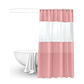 Cortina Ducha Baño 180x200 Decoración Rosa - Miniatura 2