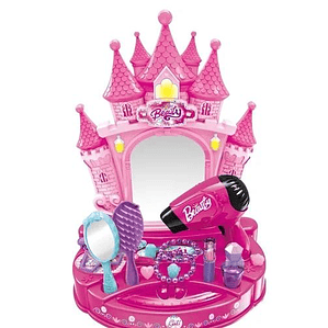 Set De Peluquería Juguetes Para Niñas con Luces y Sonidos Rosado