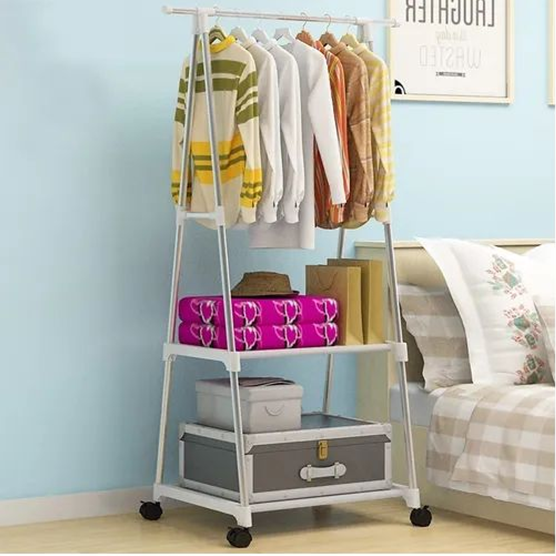 Colgador de Ropa Dormitorio baño lavanderia 3
