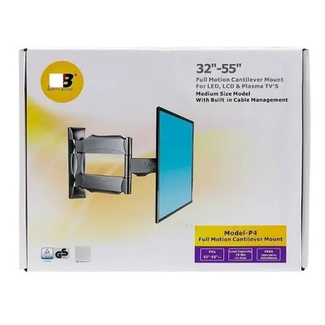 Soporte De Pared Para Tv De 32 A 55 Extensibles 2