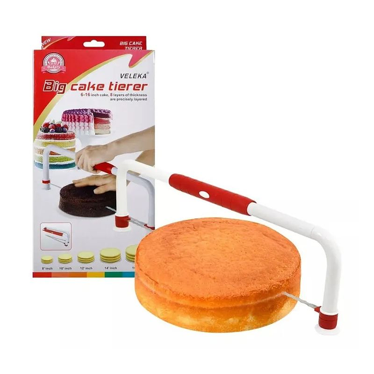 Cortador Nivelador Para Pastel Tortas Rebanador Cocina 1