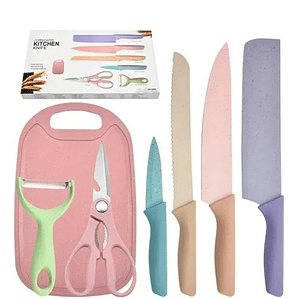 Set 7 Piezas Cuchillos para Hogar