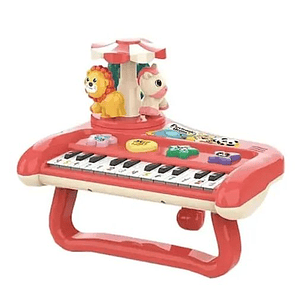 Piano Musical Bebes Instrumento Juguete Para Niños Rosa