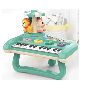 Piano Musical Bebes Instrumento Juguete Para Niños verde