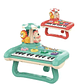Piano Musical Bebes Instrumento Juguete Para Niños verde - Miniatura 2