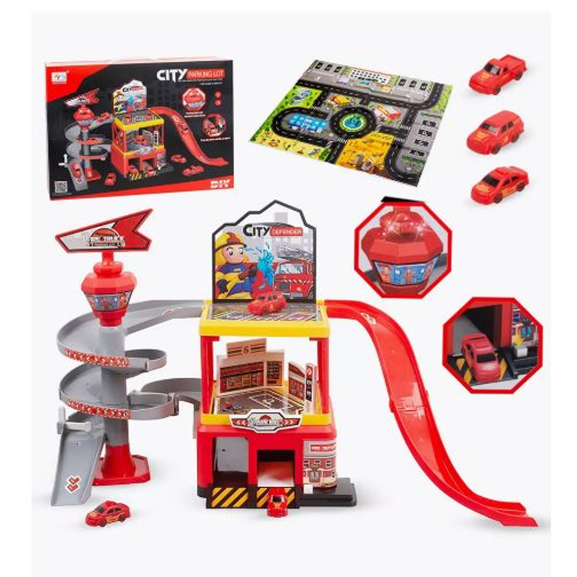 Pista de carreras juguete interactivo para niños 1