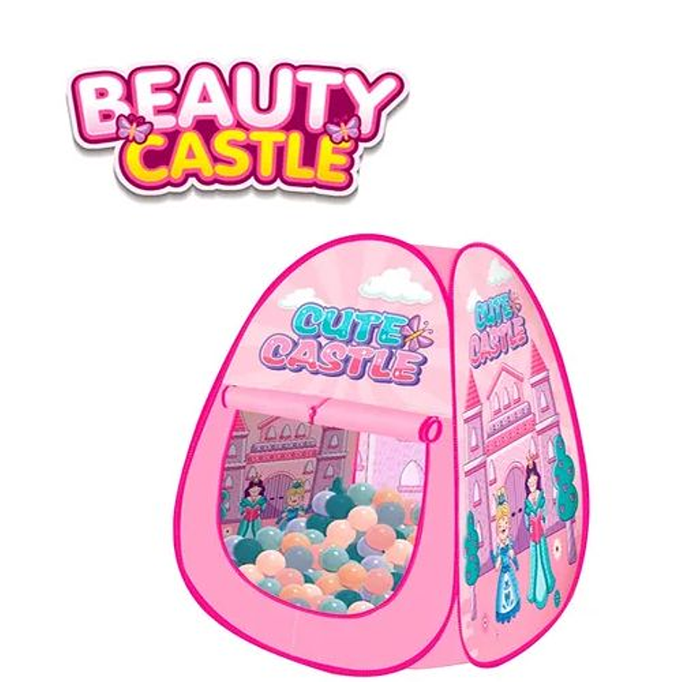 Carpa Infantil Piscina 100 Pelota Castillo Cute Juego Niños 3
