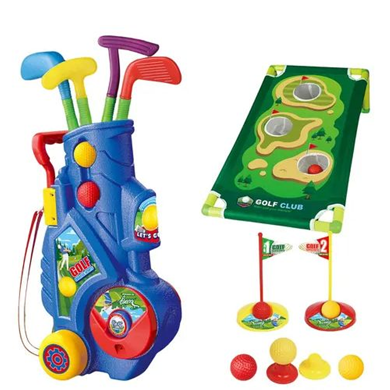 Juego De Minigolf 17 Piezas para Niños 1