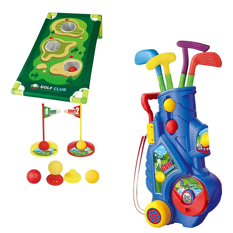 Juego De Minigolf 17 Piezas para Niños 3