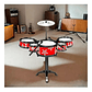 Mini Batería Musical Juguete Infantil 7 Pcs Jazz Drum Niños - Miniatura 5