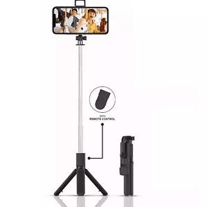 Palo Selfie 3 En 1 Trípode Flash Bluetooth Control