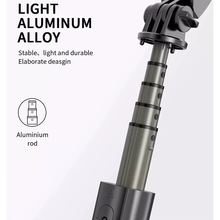 Palo Selfie 3 En 1 Trípode Flash Bluetooth Control 3