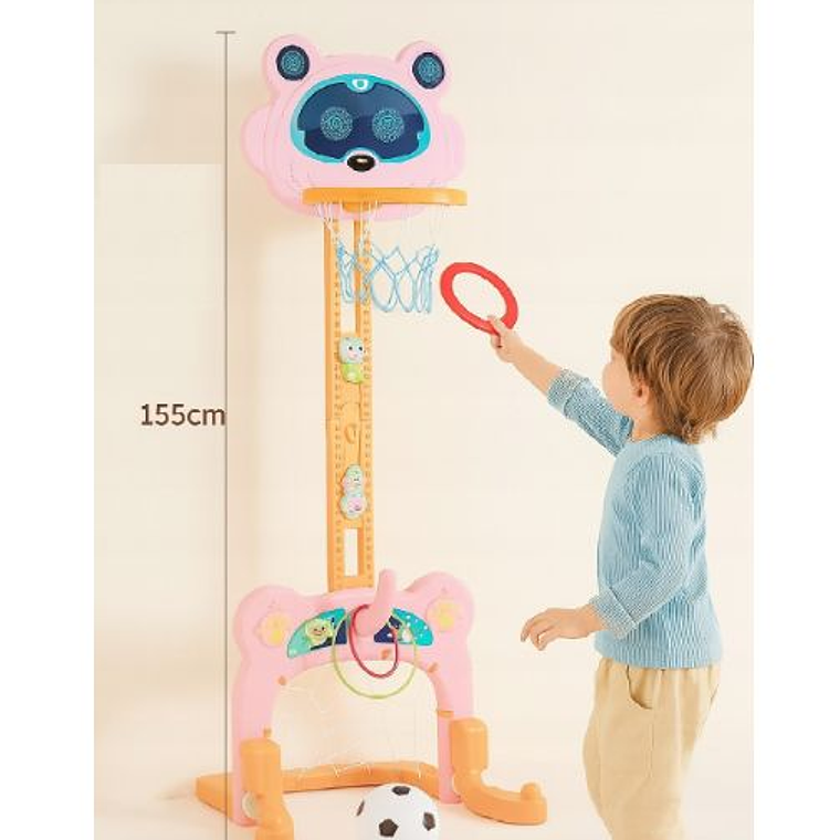 SET DE JUEGOS 4 EN 1 BALONCESTO, BOLOS, PORTERÍA, FÚTBOL + ACCESORIOS 5